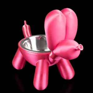 Air Pup Pet Bowl Stand - Suport pentru boluri – Câine balon