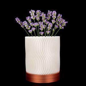 Jardinieră de Perete – Cylindrix Wave (Personalizabilă)