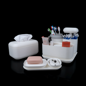 Essential Bathroom Kit – Set Complet de Organizatoare Elegante pentru Baie