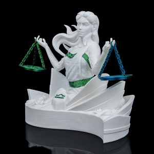 My Valentine is a Libra / Balanță – Figurina decorativă personalizată