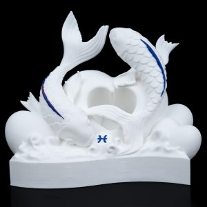 My Valentine is a Pisces / Pești – Figurina decorativă personalizată