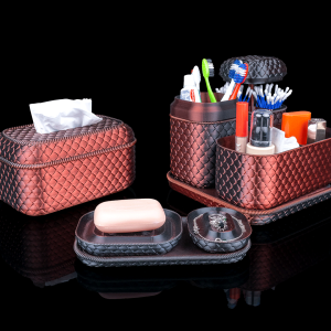 Steamy Scales – Set de Organizare Elegant pentru Baie și Machiaje