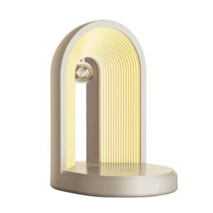 Lampă cu încărcare wireless U3, design modern LED, 2 în 1